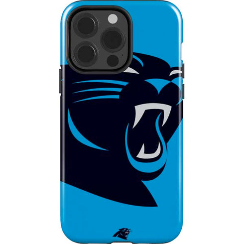NFL Carolina Panthers Large Logo iPhone 13 Pro Impact Case