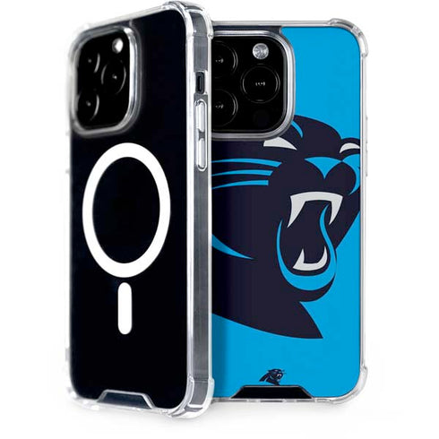 NFL Carolina Panthers Large Logo iPhone 13 Pro MagSafe Case