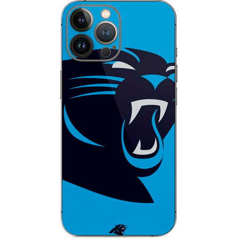 NFL Carolina Panthers Large Logo iPhone 13 Pro Max Skin