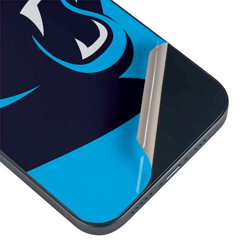 NFL Carolina Panthers Large Logo iPhone 15 Plus Skin