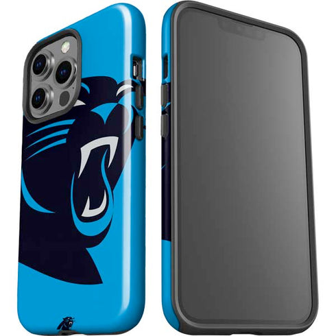 NFL Carolina Panthers Large Logo iPhone 14 Pro Impact Case
