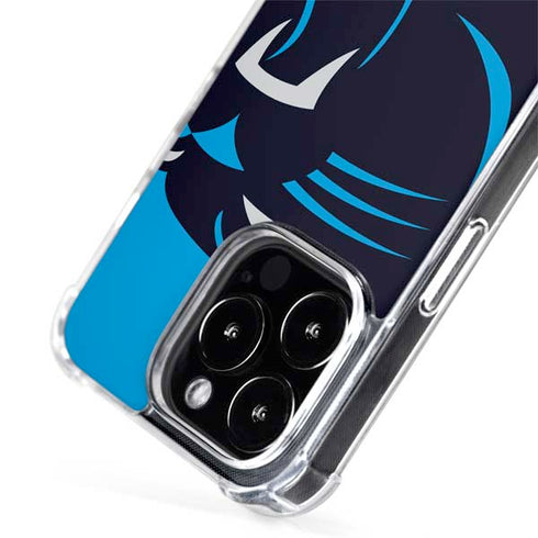 NFL Carolina Panthers Large Logo iPhone 15 Pro MagSafe Case