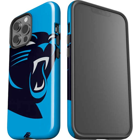 NFL Carolina Panthers Large Logo iPhone 15 Pro Max Impact Case