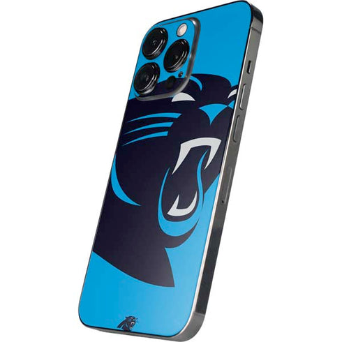 NFL Carolina Panthers Large Logo iPhone 14 Pro Max Skin