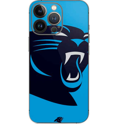 NFL Carolina Panthers Large Logo iPhone 14 Pro Skin