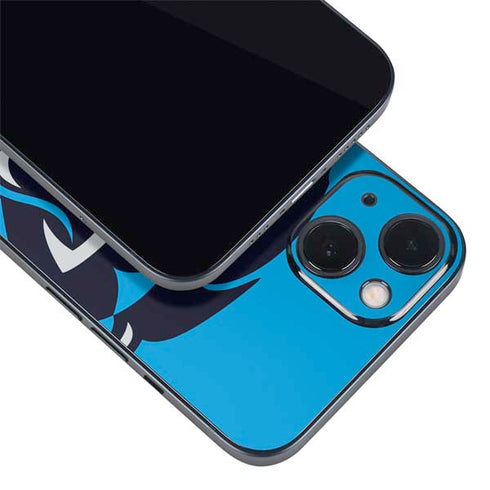 NFL Carolina Panthers Large Logo iPhone 14 Skin