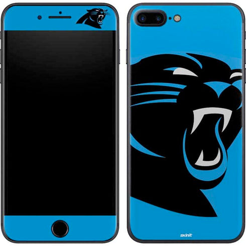NFL Carolina Panthers Large Logo iPhone 8 Plus Skin