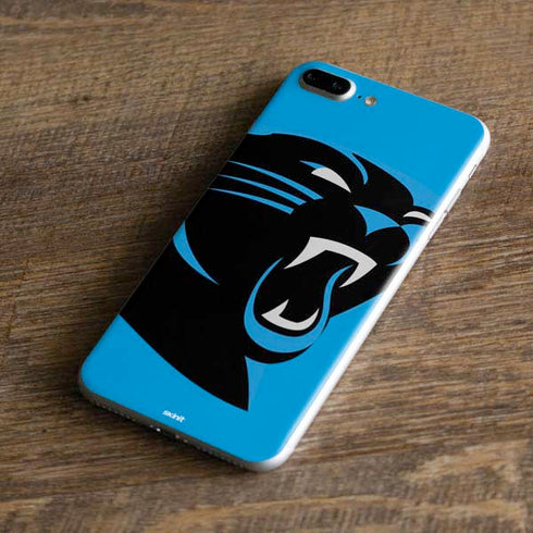 NFL Carolina Panthers Large Logo iPhone 8 Plus Skin