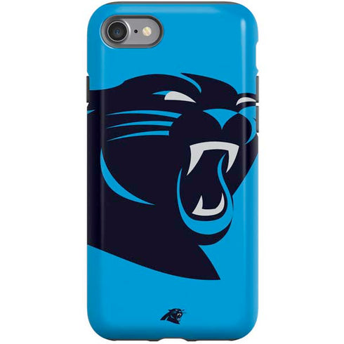NFL Carolina Panthers Large Logo iPhone SE (2nd & 3rd Gen) Pro Case
