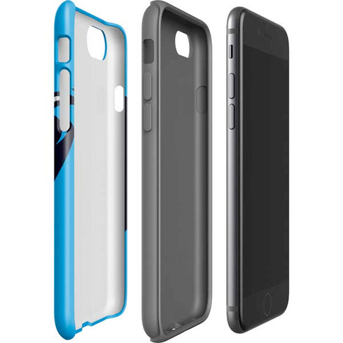 NFL Carolina Panthers Large Logo iPhone SE (2nd & 3rd Gen) Pro Case
