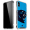 NFL Carolina Panthers Large Logo iPhone XS Max Clear Case