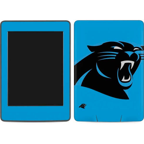 NFL Carolina Panthers Large Logo Amazon Kindle Skin