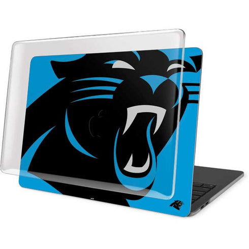 NFL Carolina Panthers Large Logo MacBook Pro 16in (2019-20) Case plus Skin