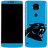 NFL Carolina Panthers Large Logo Moto E5 Plus Skin