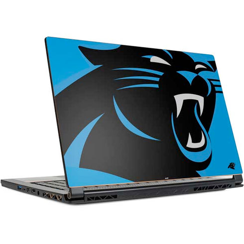 NFL Carolina Panthers Large Logo MSI GS65 Stealth Laptop Skin