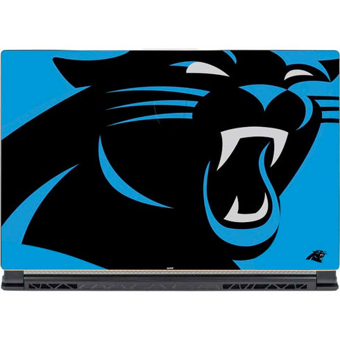 NFL Carolina Panthers Large Logo MSI GS65 Stealth Laptop Skin