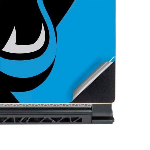NFL Carolina Panthers Large Logo MSI GS65 Stealth Laptop Skin