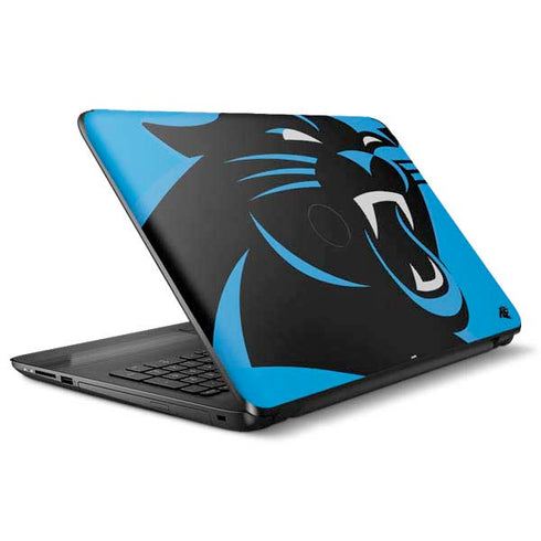 NFL Carolina Panthers Large Logo HP Notebook Skin