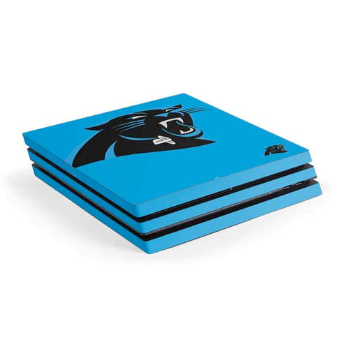 NFL Carolina Panthers Large Logo PS4 Pro Console Skin
