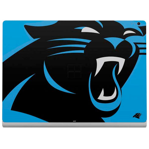 NFL Carolina Panthers Large Logo Surface Book 2 15in Skin