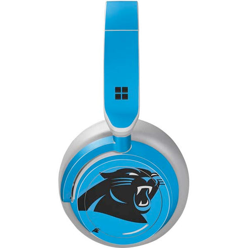 NFL Carolina Panthers Large Logo Surface Headphones Skin