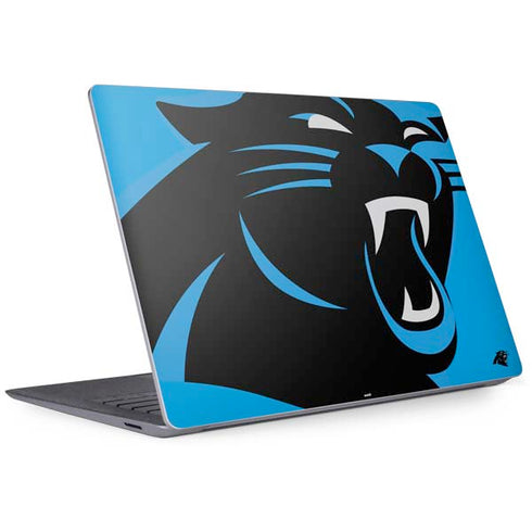 NFL Carolina Panthers Large Logo Surface Laptop 3 13.5in Skin