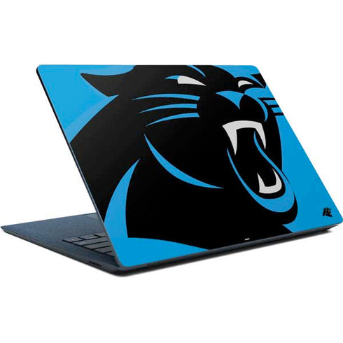 NFL Carolina Panthers Large Logo Surface Laptop Skin