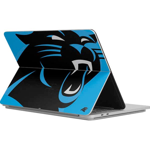 NFL Carolina Panthers Large Logo Surface Laptop Studio Skin