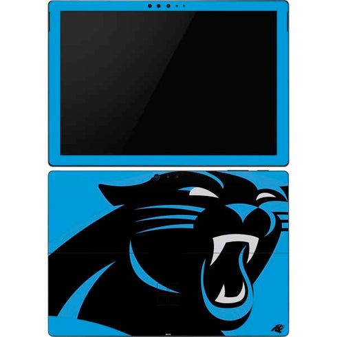 NFL Carolina Panthers Large Logo Surface Pro 6 Skin