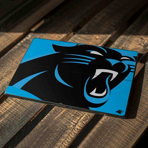 NFL Carolina Panthers Large Logo Surface Pro 6 Skin