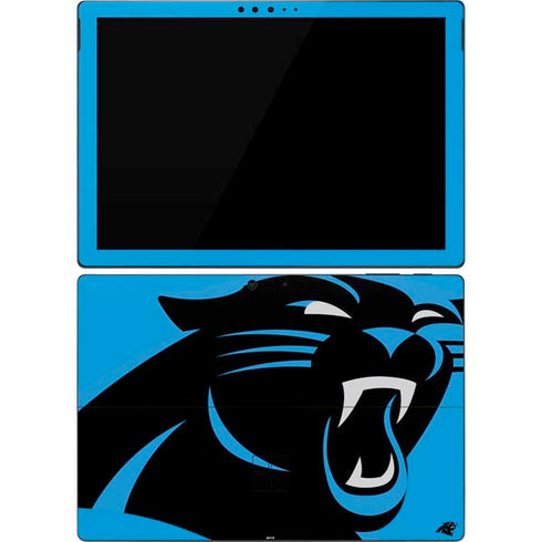 NFL Carolina Panthers Large Logo Surface Pro 7 Skin