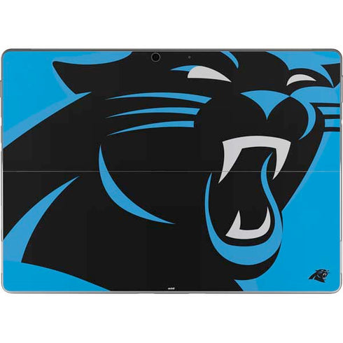 NFL Carolina Panthers Large Logo Surface Pro 8 Skin