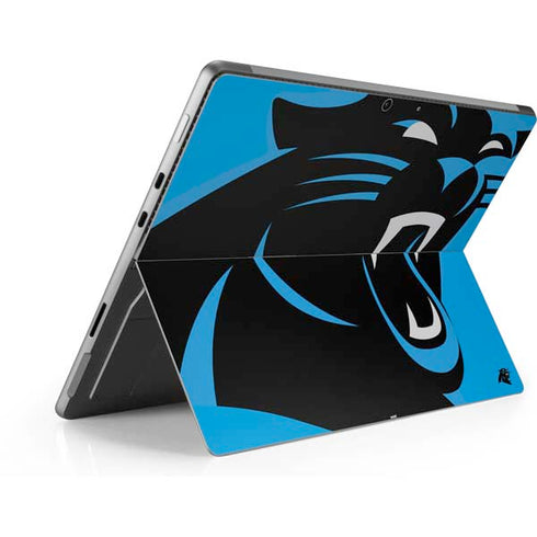 NFL Carolina Panthers Large Logo Surface Pro 8 Skin