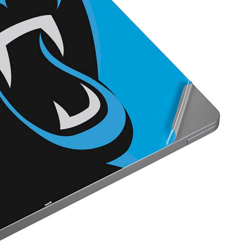 NFL Carolina Panthers Large Logo Universal Laptop 12in (9.8 x 6.8in) Skin