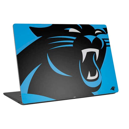 NFL Carolina Panthers Large Logo Universal Laptop 16in (13 x 9.4in) Skin