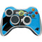 NFL Carolina Panthers Large Logo Xbox 360 Wireless Controller Skin