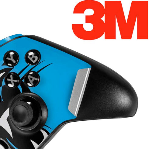 NFL Carolina Panthers Large Logo Xbox One Elite Controller Skin