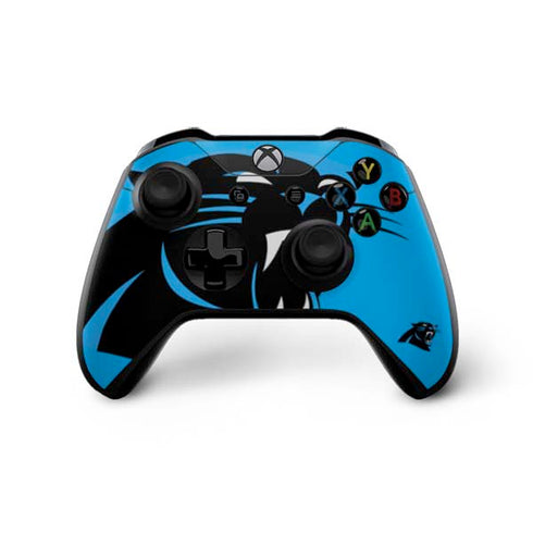 NFL Carolina Panthers Large Logo Xbox One X Bundle Skin