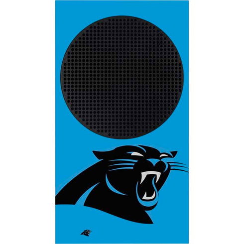 NFL Carolina Panthers Large Logo Xbox Series S Console Skin