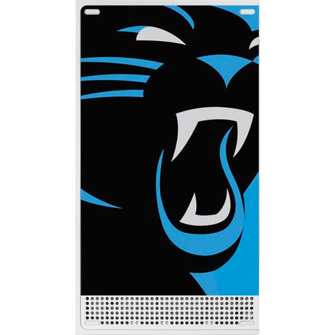 NFL Carolina Panthers Large Logo Xbox Series S Console Skin