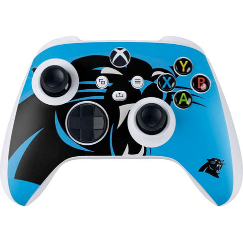 NFL Carolina Panthers Large Logo Xbox Series S Controller Skin