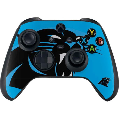 NFL Carolina Panthers Large Logo Xbox Series X Controller Skin