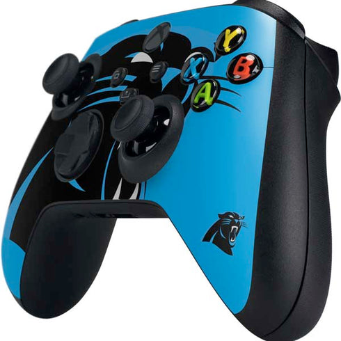NFL Carolina Panthers Large Logo Xbox Series X Controller Skin