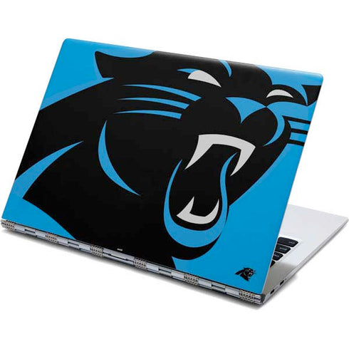 NFL Carolina Panthers Large Logo Yoga 910 2-in-1 14in Touch-Screen Skin