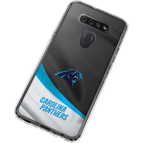 NFL Carolina Panthers LG K51/Q51 Clear Case