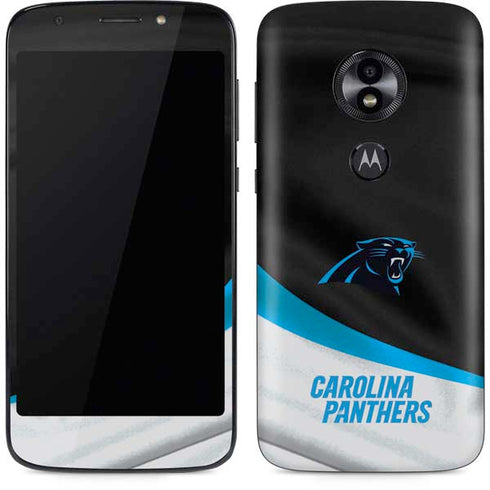 NFL Carolina Panthers Moto E5 Play Skin