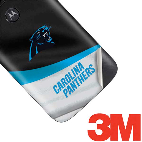 NFL Carolina Panthers Moto E5 Play Skin