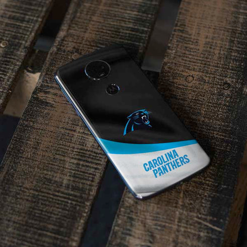 NFL Carolina Panthers Moto E5 Plus Skin