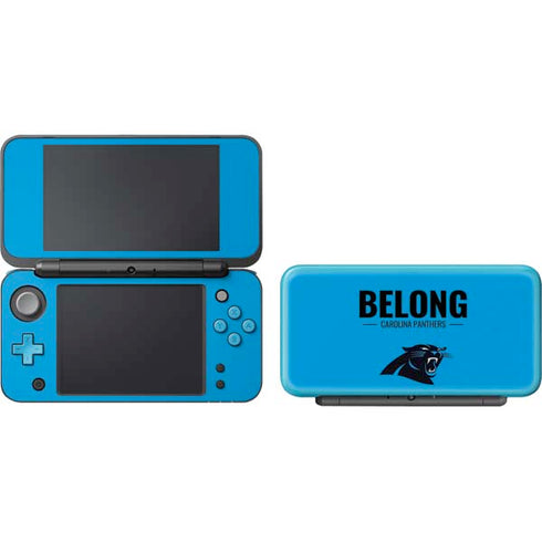 NFL Carolina Panthers Team Motto Nintendo 2DS XL (2017) Skin