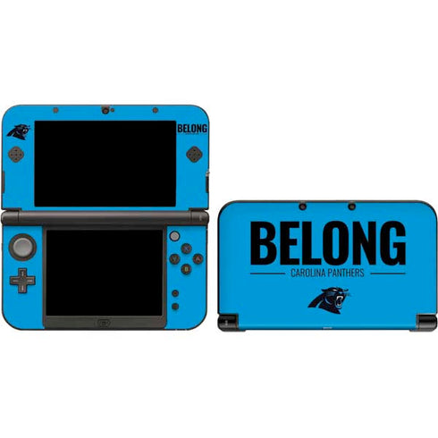 NFL Carolina Panthers Team Motto 3DS XL 2015 Skin